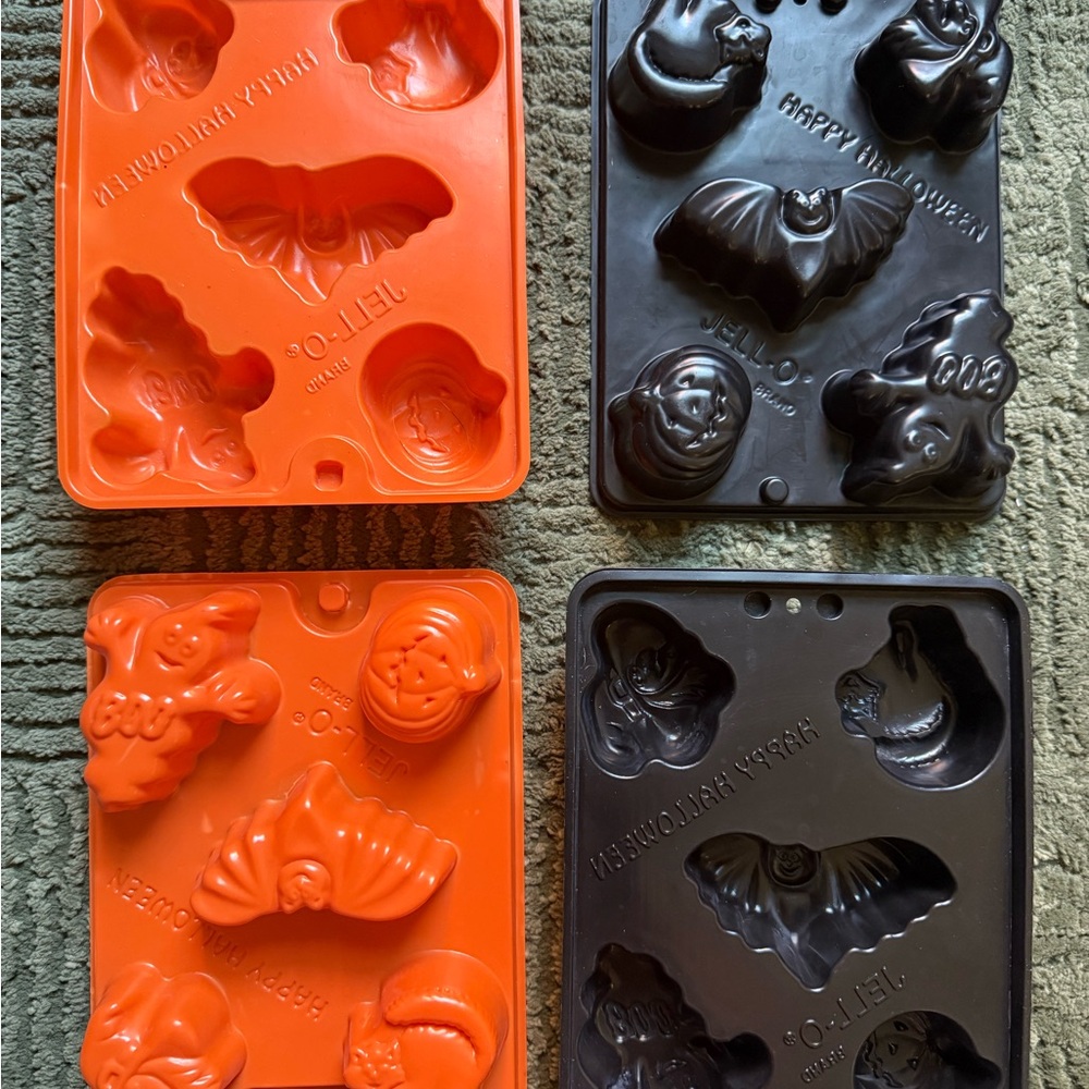 Vintage Halloween Jello Mold Sets